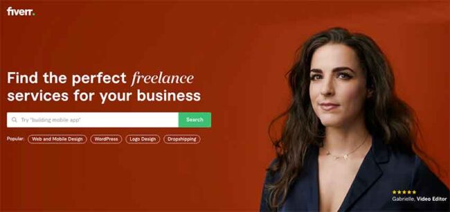 Low competition niches on Fiverr